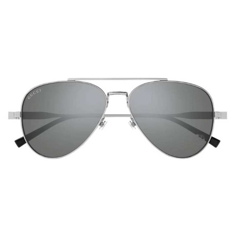 Silver Pilot Mens Sunglasses GG1874S 002 57