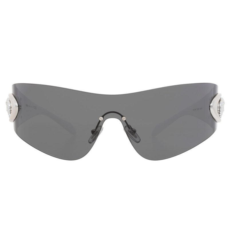 Dark Grey Shield Mens Sunglasses VE2280 100087 42