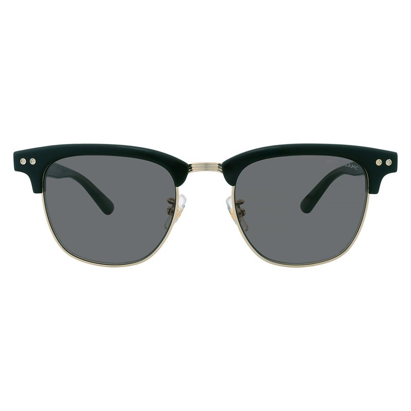 Montblanc Grey Square Mens Sunglasses MB0382S 001 52