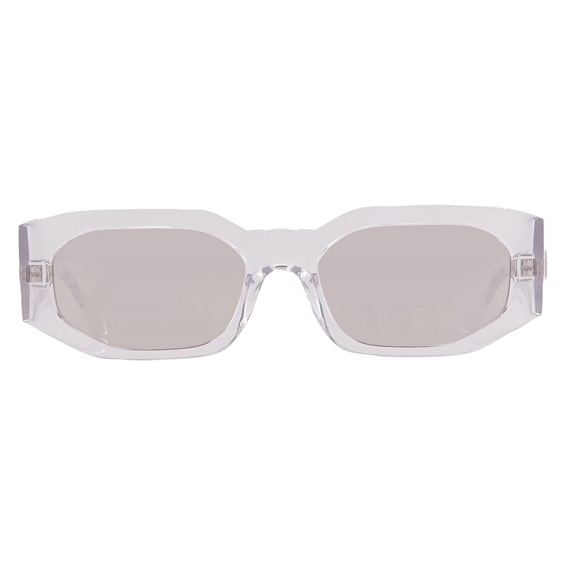 Clear Mirror Silver Irregular Sunglasses VE4489U 148 / 8V 55