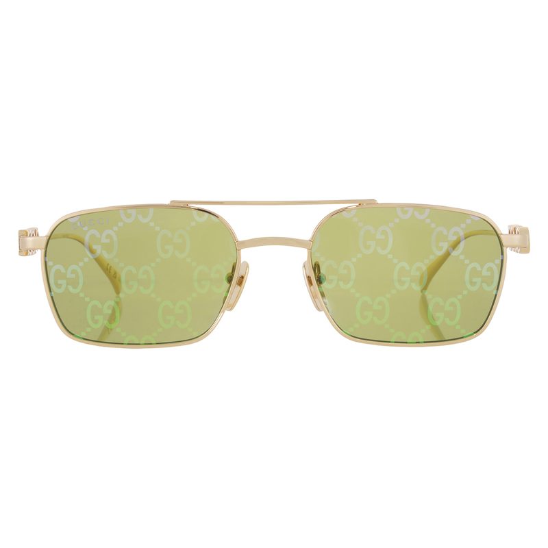 Green Pilot Unisex Sunglasses GG1804S 002 54