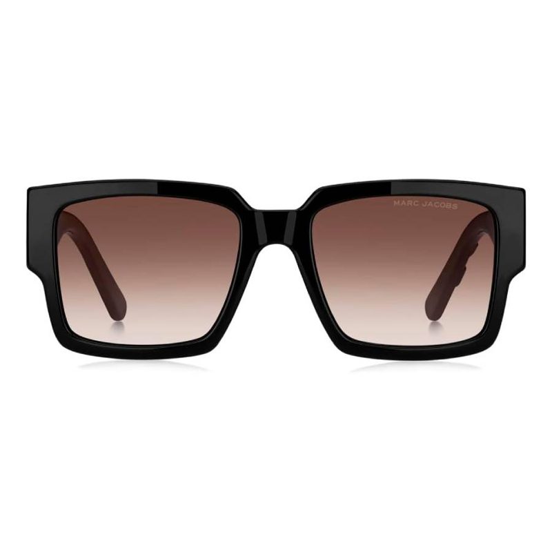 Brown Shaded Square Unisex Sunglasses Marc 739/S 080S/HA 54