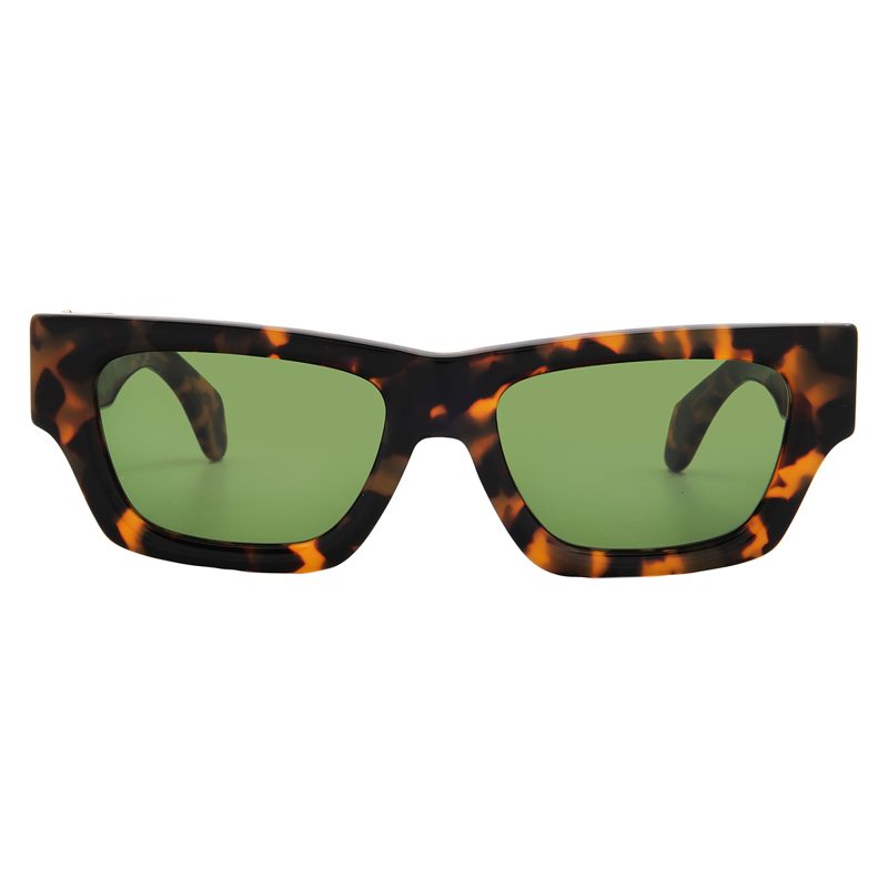 MAGNOLIA Green Square Unisex Sunglasses PERI10JS 6055 53