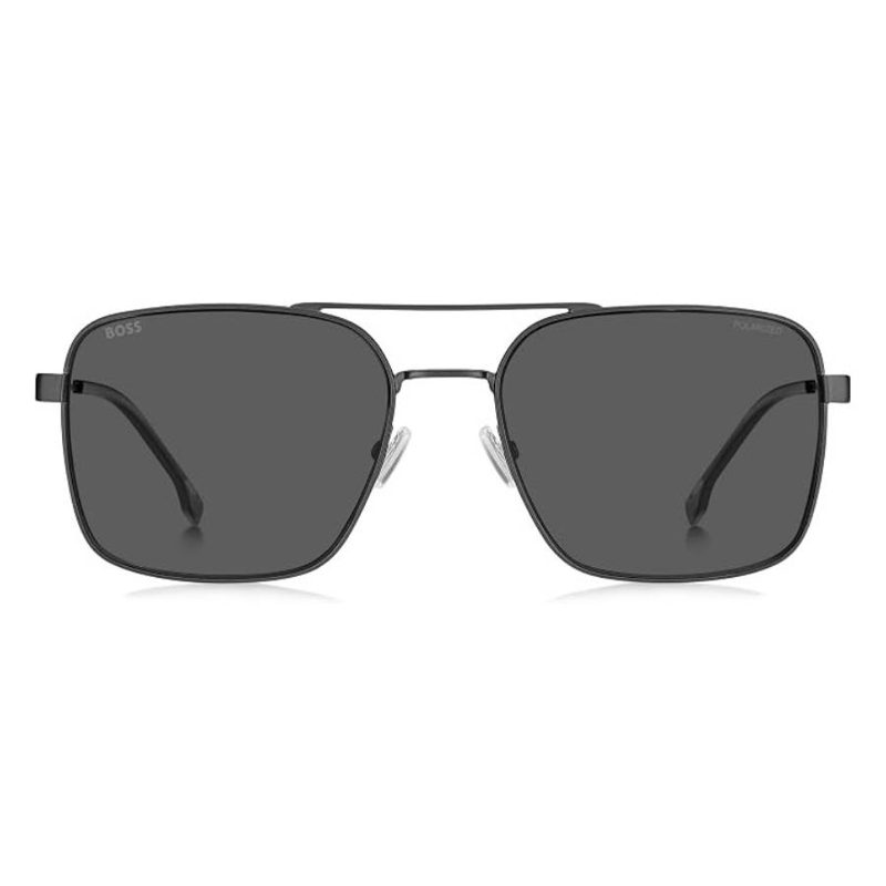 Hugo [보스] Poilarized Grey Navigator Mens Sunglasses [보스] 1695 / S 0SVK / M9 58