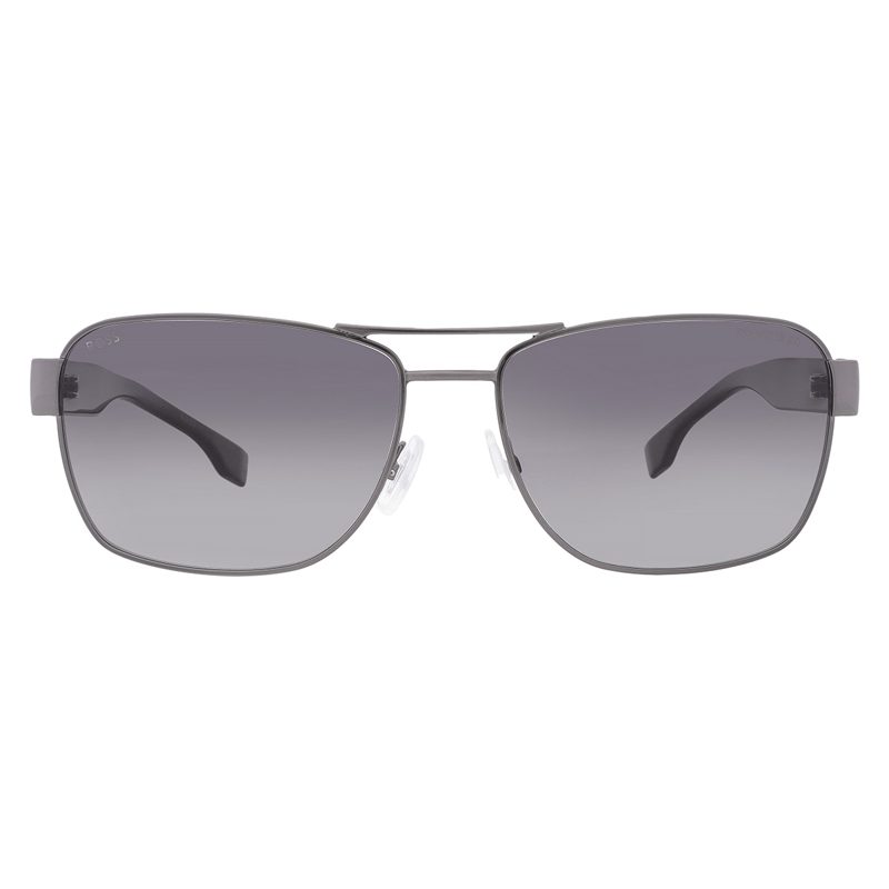 Hugo [보스] Polarized Grey Shaded Navigator Mens Sunglasses [보스] 1441 / O / S 0ANS / WJ 60
