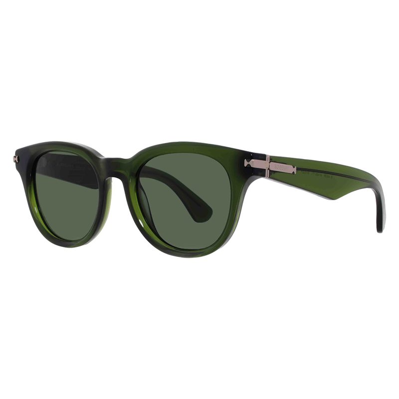 Dark Green Oval Mens Sunglasses BE4439 414871 51