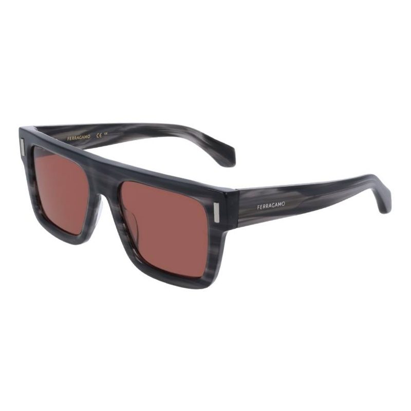 Brown Browline Mens Sunglasses SF2063SE 014 53