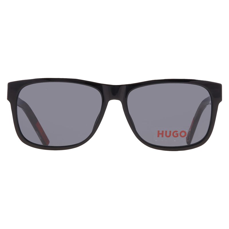 Hugo [보스] Grey Square Mens Sunglasses HG 1260/S 0807/IR 57