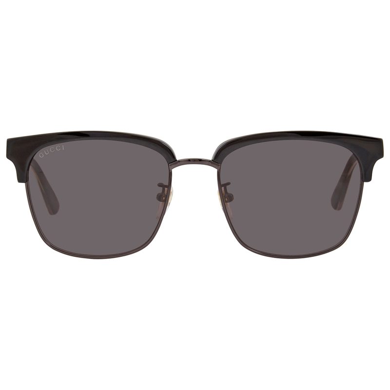 Grey Square Mens Sunglasses GG0382S 001 56