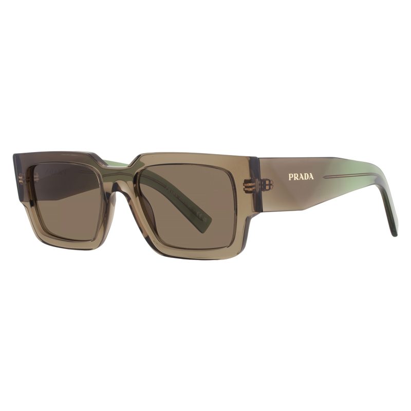 Brown Rectangular Mens Sunglasses PR B17S 29E90F 54