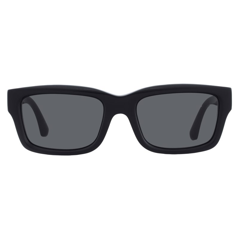 Dark Grey Rectangular Mens Sunglasses BE4443 300187 55_Black