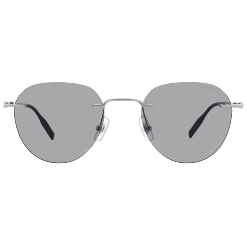 Montblanc Grey Oval Mens Sunglasses MB0428S 002 51