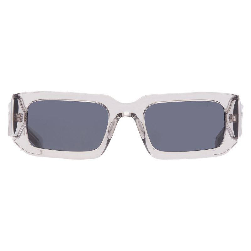 Grey Rectangular Mens Sunglasses PR 06YS 12R09T 53