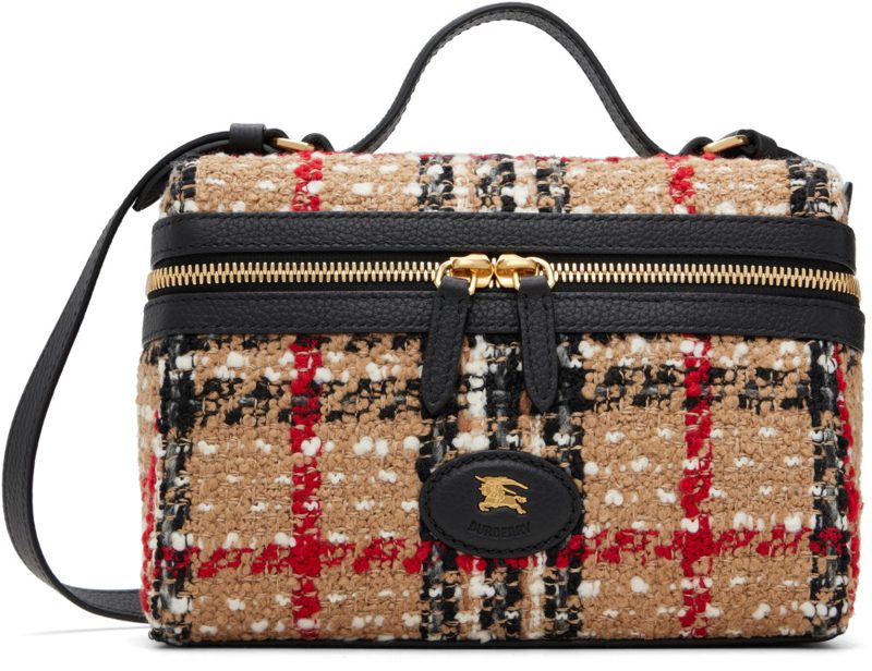 Beige Bloomsbury Vanity Bag 262376F046007
