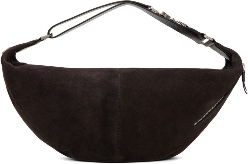 Brown Quiver Clip Bag 262646M170060