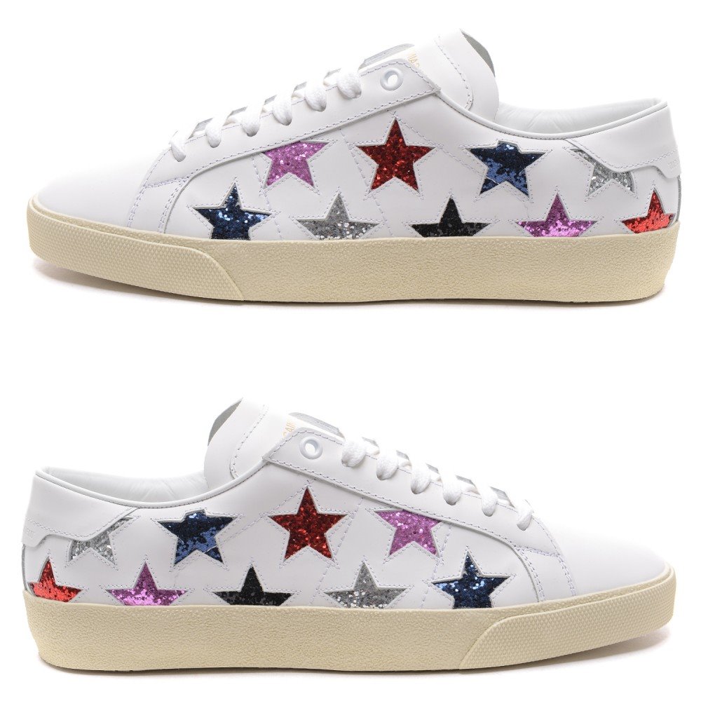 17SS 남성 멀티스타패치 스니커즈 (458869_CN620_9266_17S)