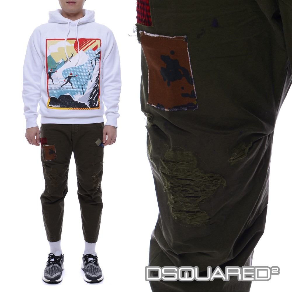 17FW 남성 빈티지 덧댐 면바지 (S74KB0060_S41794_710_17F)
