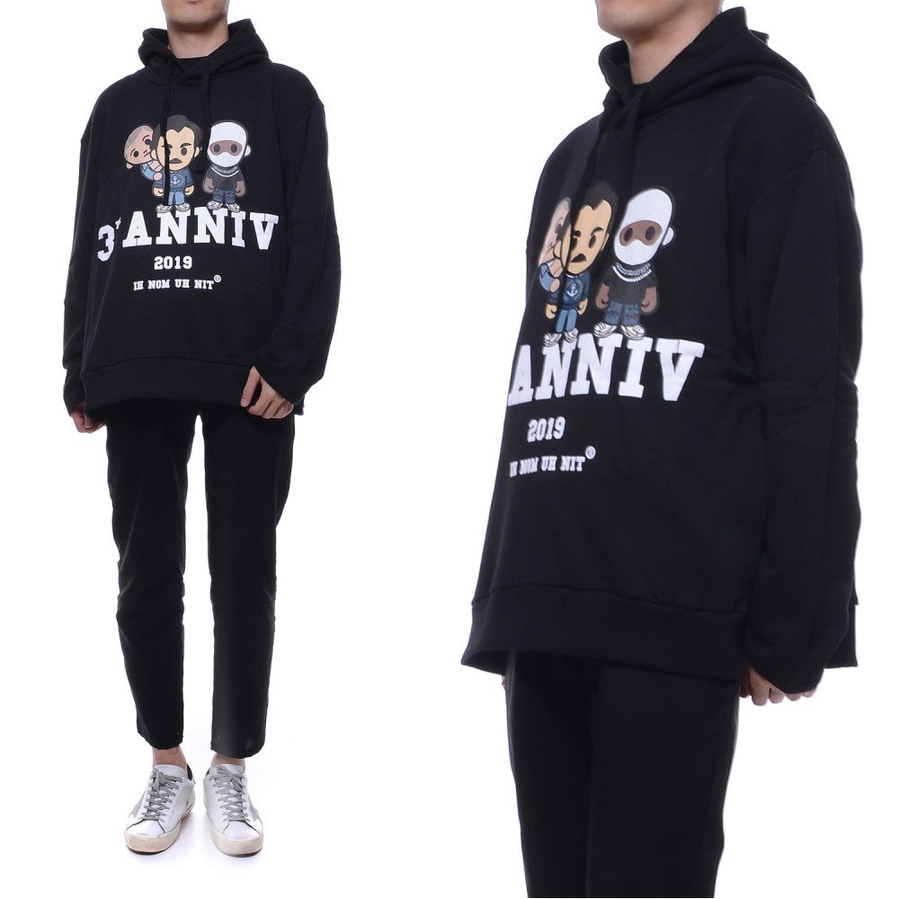 19FW 남성 파블로 일레븐 후드 티셔츠 (NUW19286_009_19F)