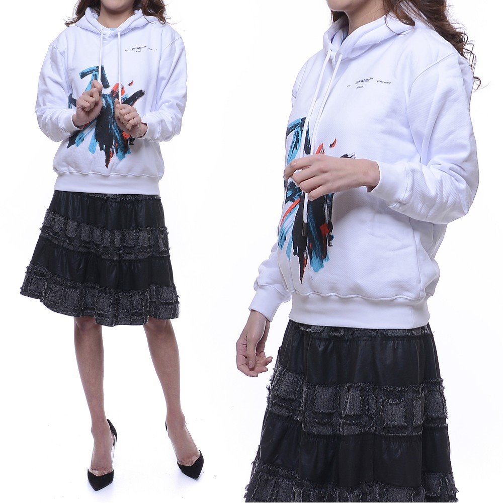 20SS 여성 애로우 오버사이즈 후드티 (OWBB032R20F30128_0130_20S)
