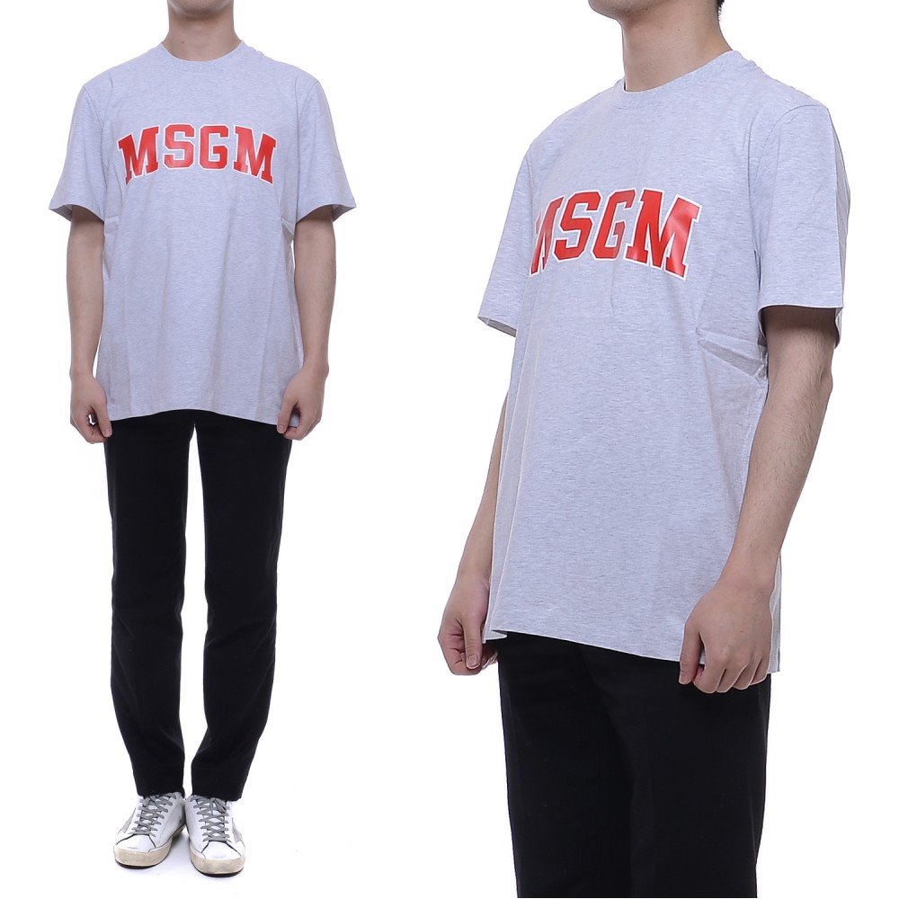20SS 남성 COLLEGE 로고 반팔티 (2840MM86_207096_94_20S)