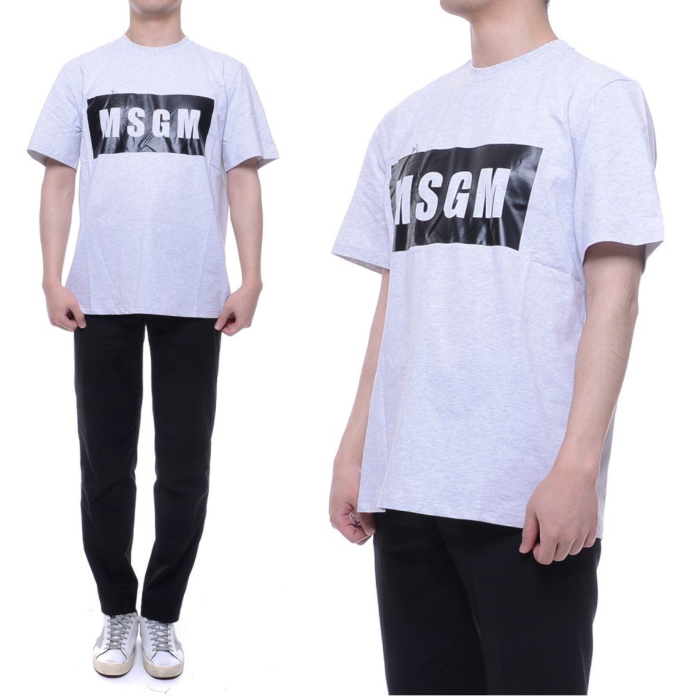 20SS 남성 스퀘어 로고 반팔티 (2840MM67_207096_94_20S)