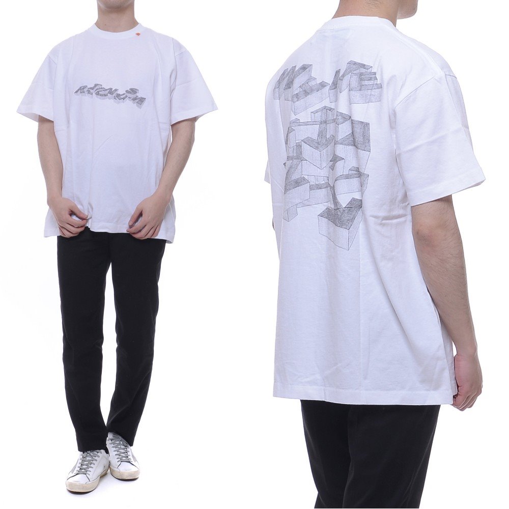 20SS 남성 3D 펜슬 반팔티 (OMAA038R20185010_0110_20S)