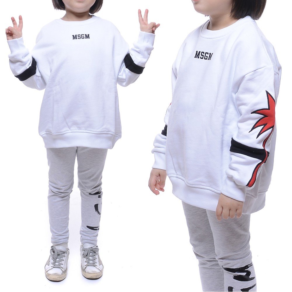 20SS MSGM 화와이안 야자수 맨투맨 스웨트셔츠 (022357_001_20S)