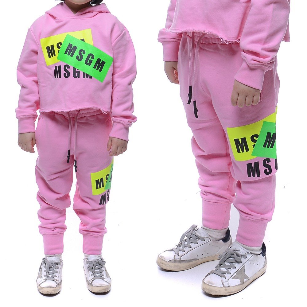 20SS MSGM 로고 조거 팬츠 (022095_042_20S)