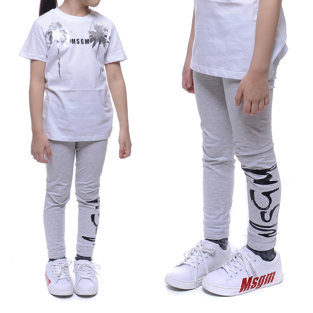 20SS MSGM 로고 레깅스 팬츠 (022682_101_20S)