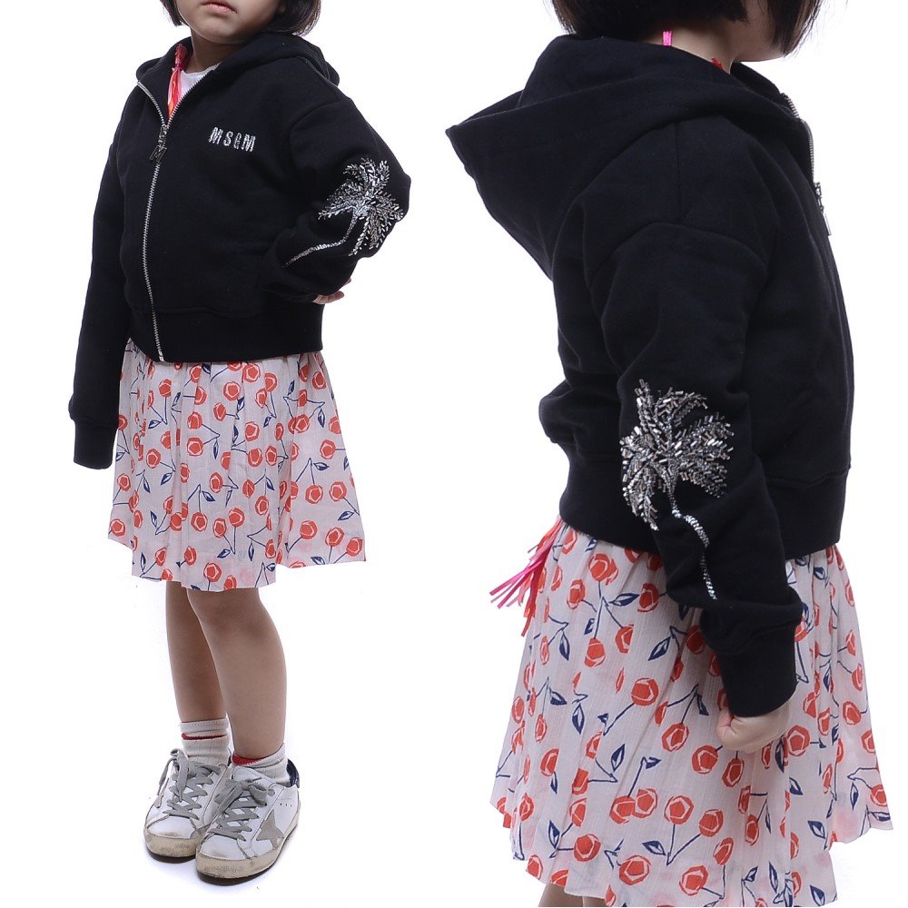 20SS MSGM 로고 후드집업 (022210_110_20S)