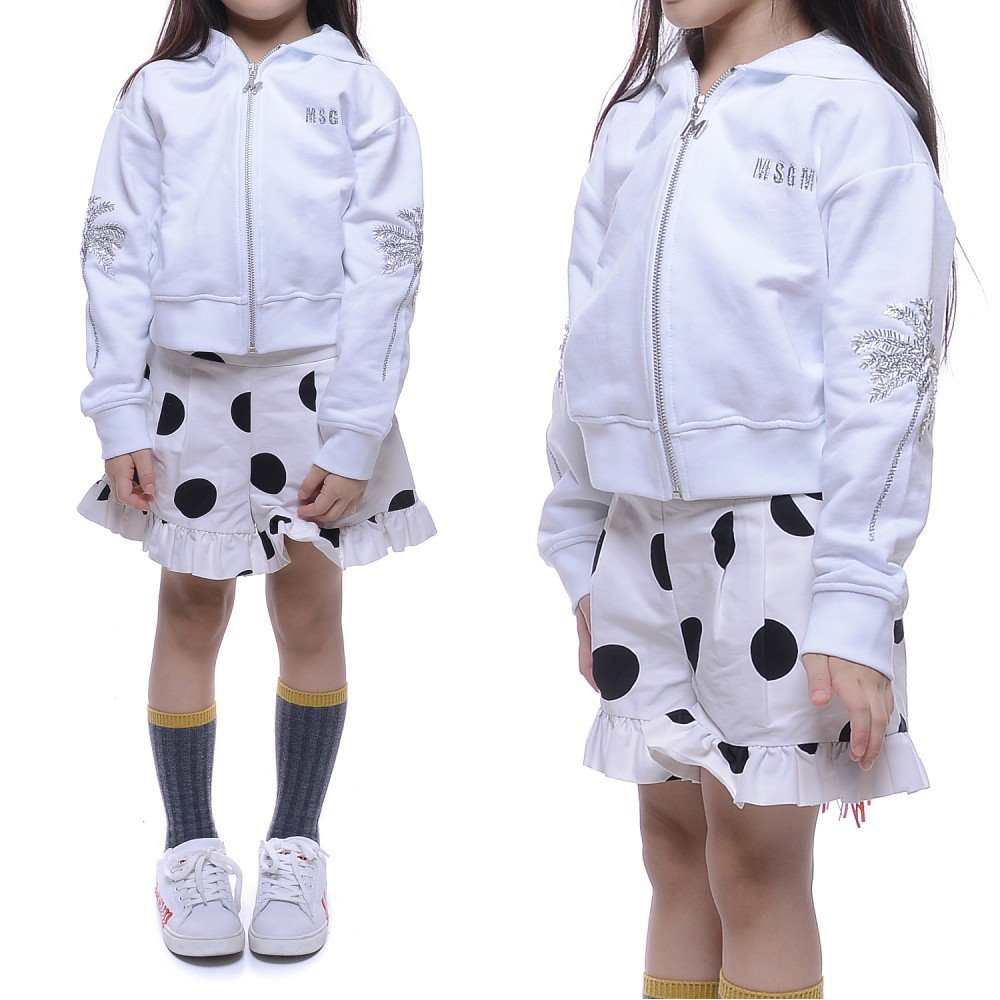 20SS MSGM 로고 후드집업 (022210_001_20S)