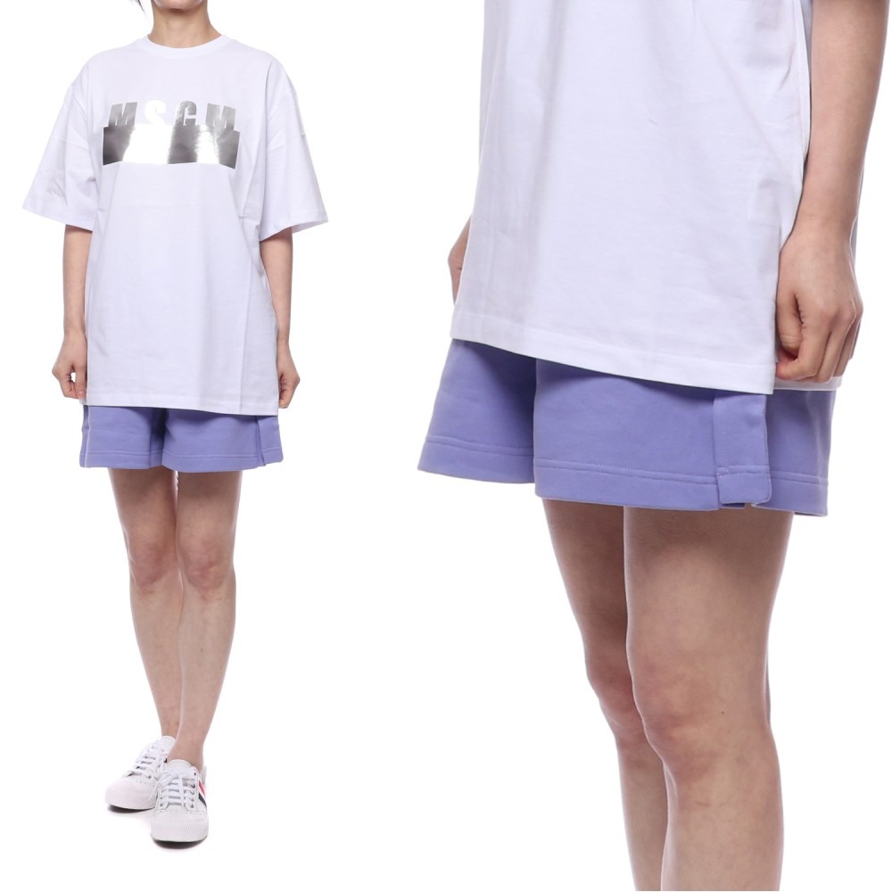 21SS 여성 마이크로 로고 반바지 (3041MDB60_217299_72_21S)