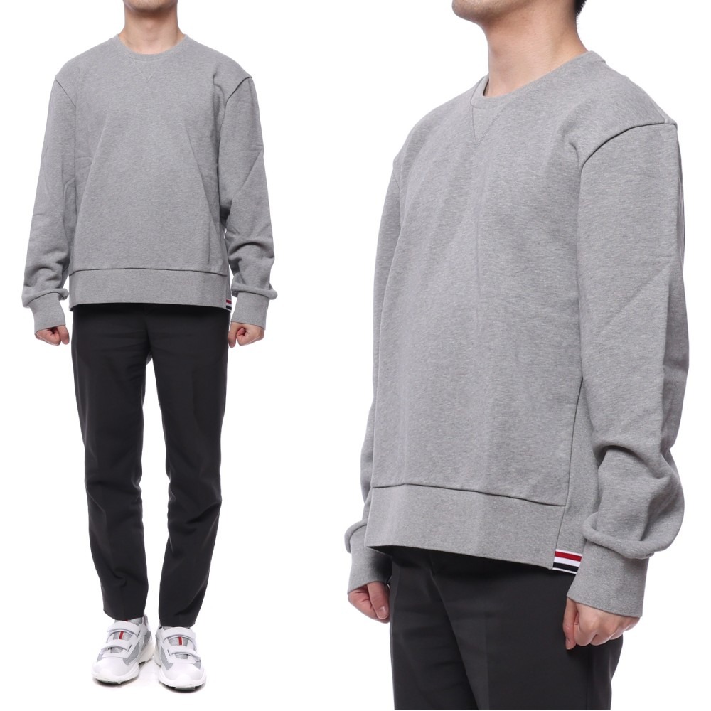 21SS Men's Three-Stripe Tab Loopback Sweatshirt (MJT267A_07065_055_21S)