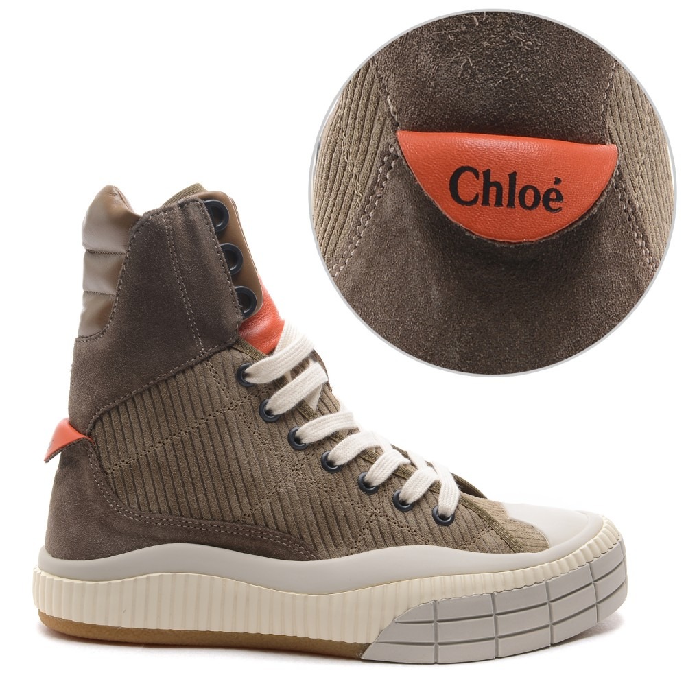 20FW 여성 CLINT 하이탑 스니커즈 (CHC20W30018_20B_20F)