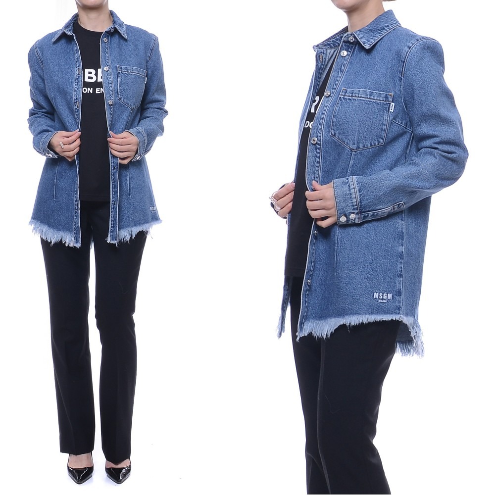 20FW 여성 데님 자켓 (2941MDE40L_207730_88_20F)