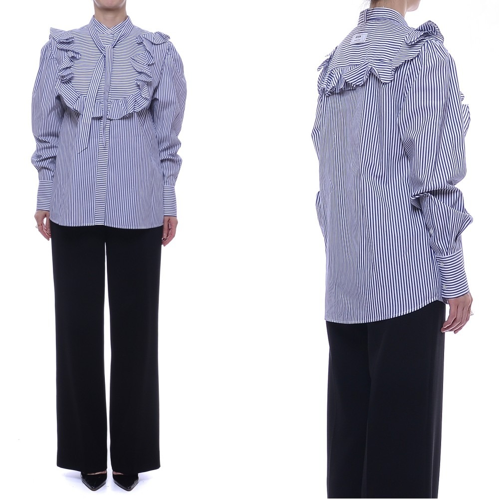20FW 여성 스트라이프 셔츠 (2941MDE10A_207674_89_20F)