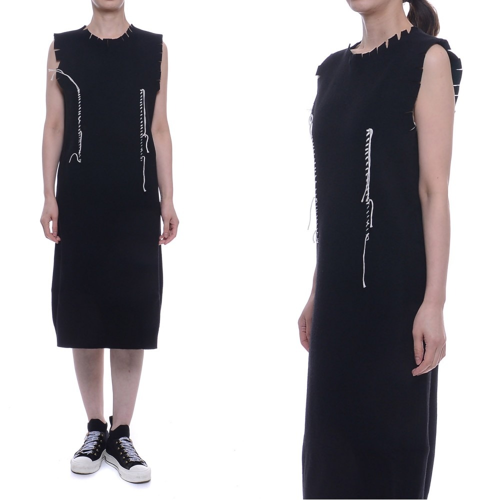 20FW 여성 슬리브리스 울 원피스 (S29CT1001_S17596_001F_20F)