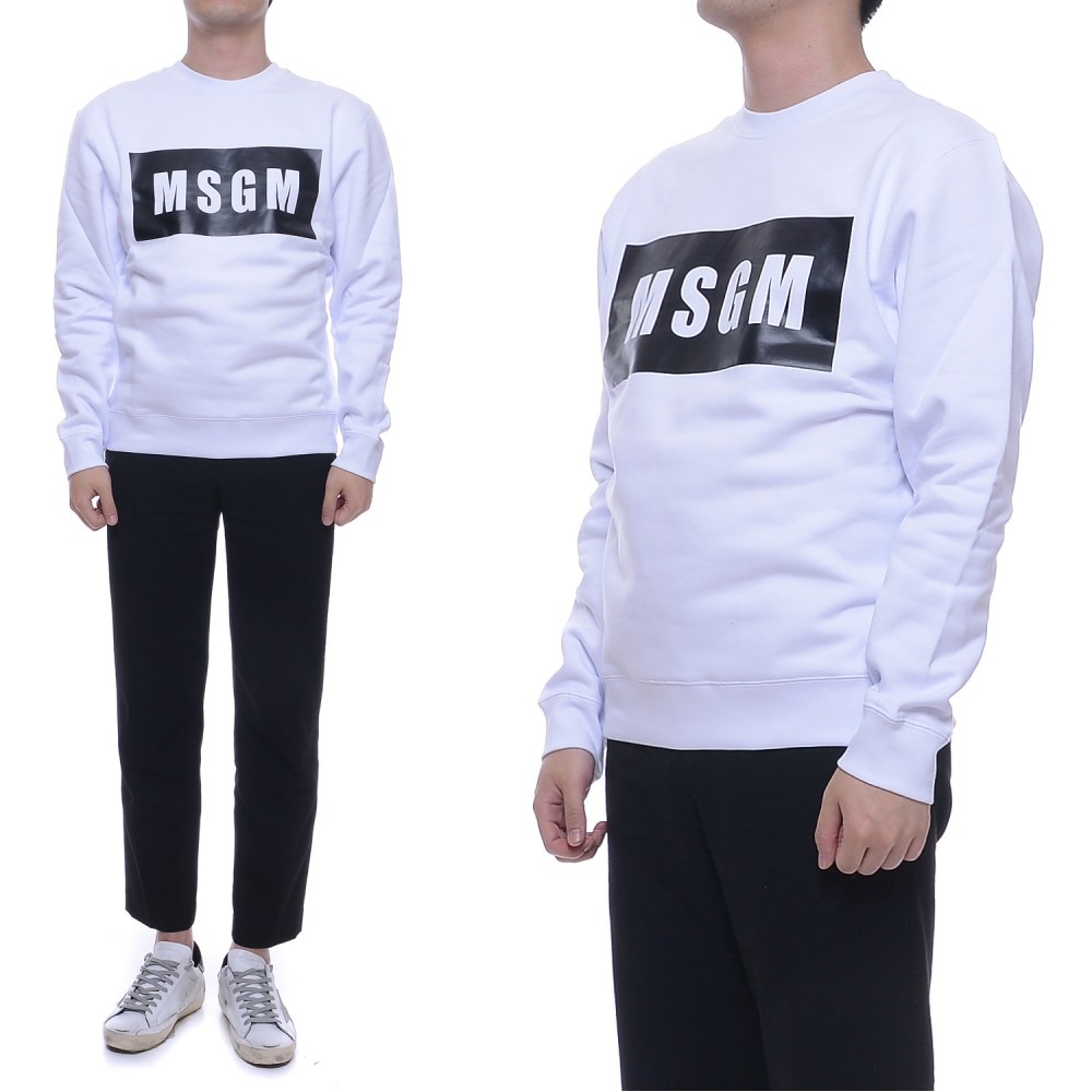 20FW 남성 MSGM 맨투맨 (2940MM68_207599_01_20F)