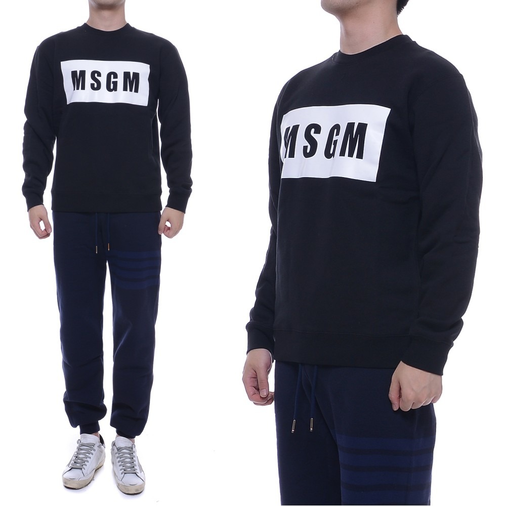 20FW 남성 MSGM 맨투맨 (2940MM68_207599_99_20F)