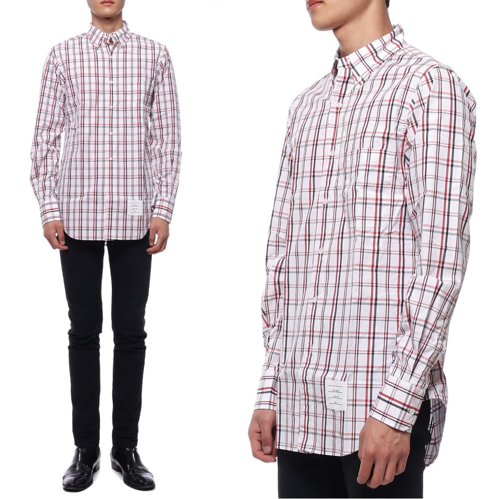 22SS 남성 클래식 체크 셔츠 (MWL001A_07877_960_22S)