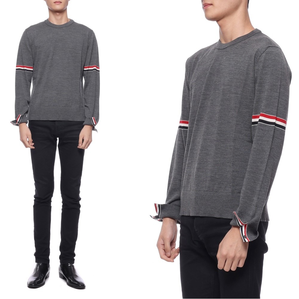 22FW 남성 RWB 암밴드 울 니트 (MKA412A_Y1014_035_22F)