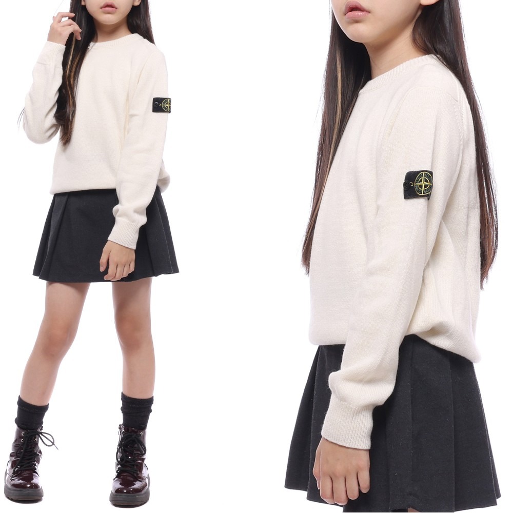 22FW 와펜 패치 니트 (7716502A1_V0099_1_22F)