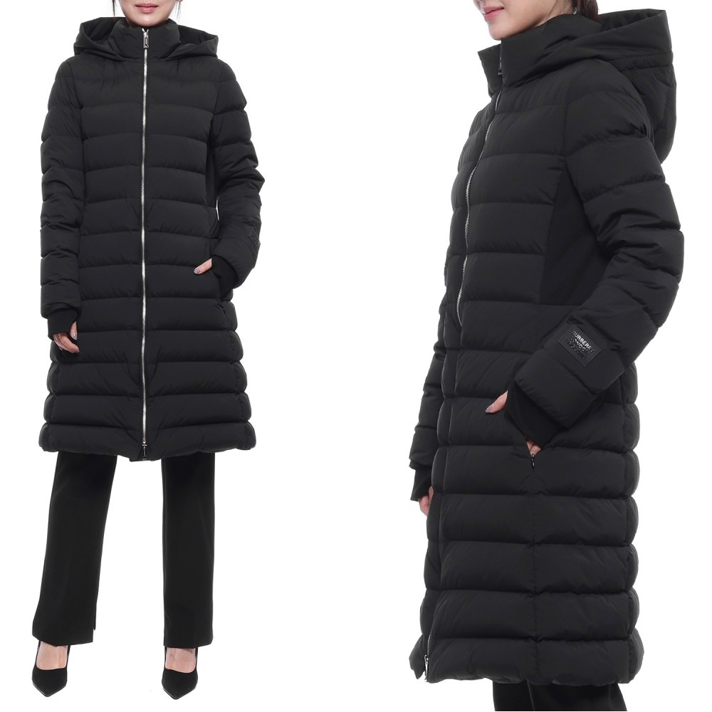 21FW 여성 뉴브릿지 다운 롱패딩 (8067296_BLACK_21F)