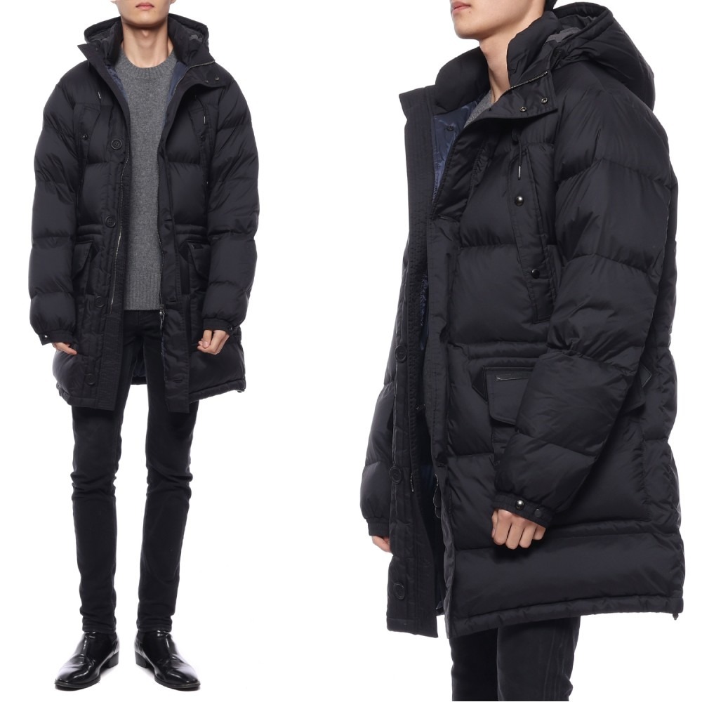 21FW 남성 벤슨 다운 롱패딩 (3998239_BLACK_21F)
