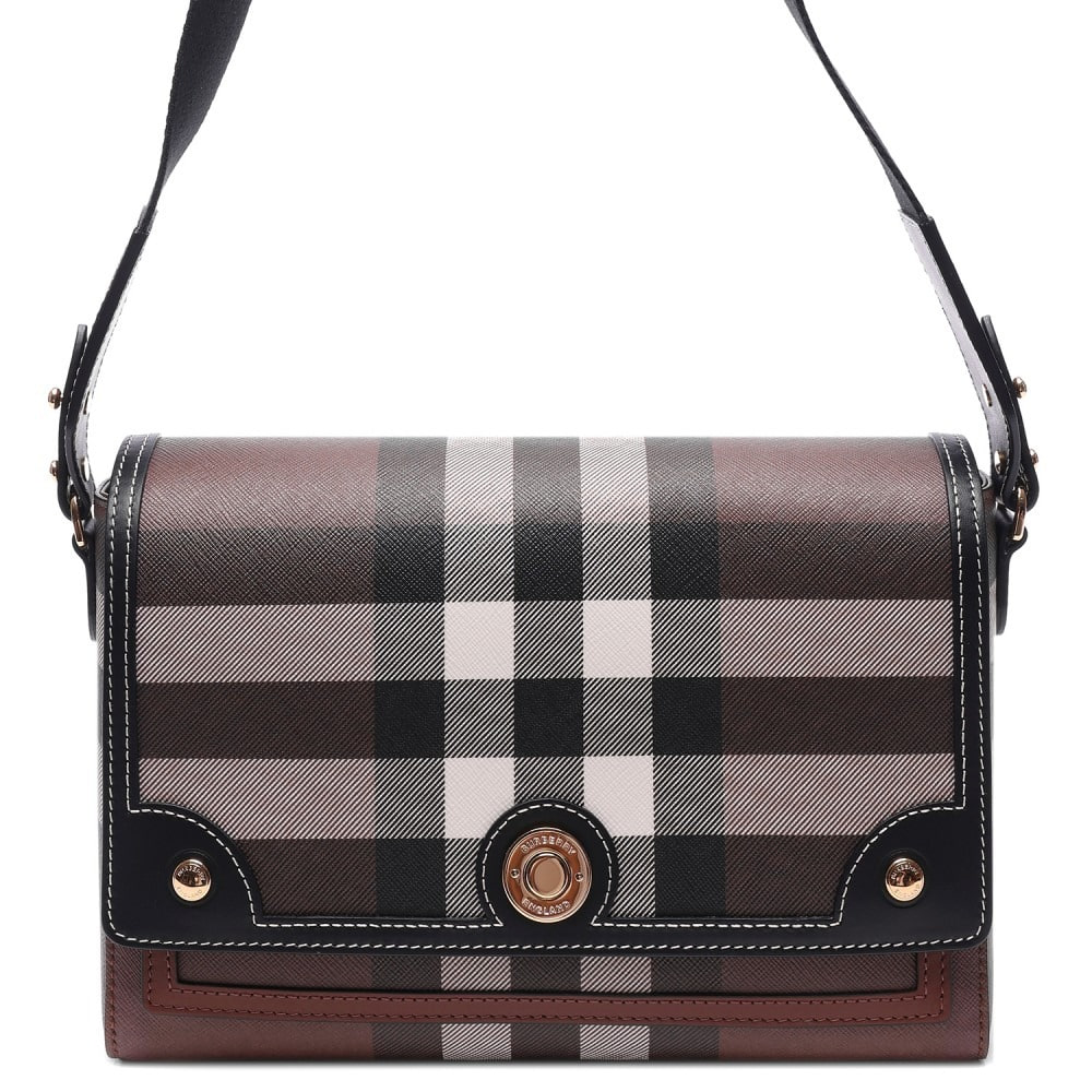 23FW 여성 노트 미디엄 숄더백 (8071385 DARK BIRCH BROWN 23F)