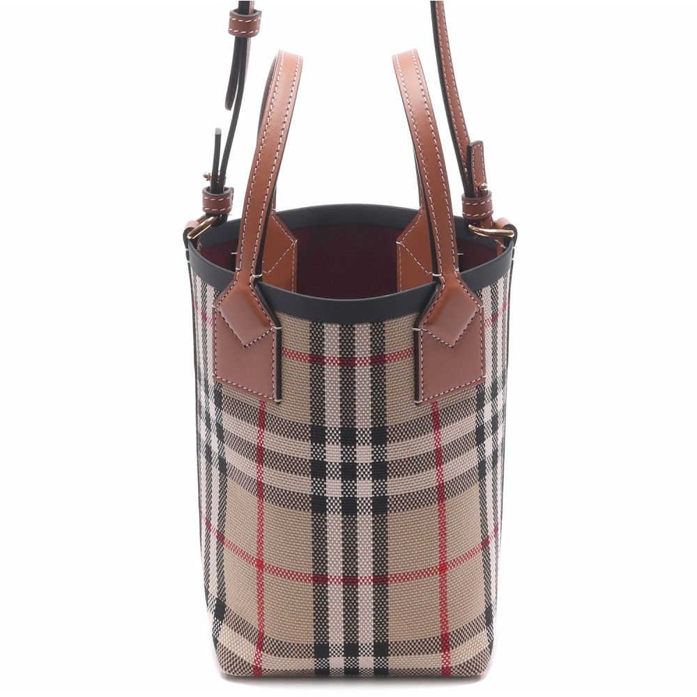 23FW 여성 런던 미니 토트숄더백 (8070461 VINTAGE CHECK ARCHIVE BEIGE 23F)