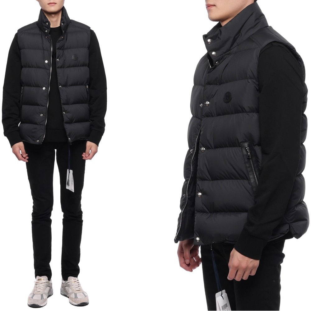 23FW 남성 HERNIAIRE 패딩 조끼 (HERNIAIRE 1A00171 549SK 999 23F)