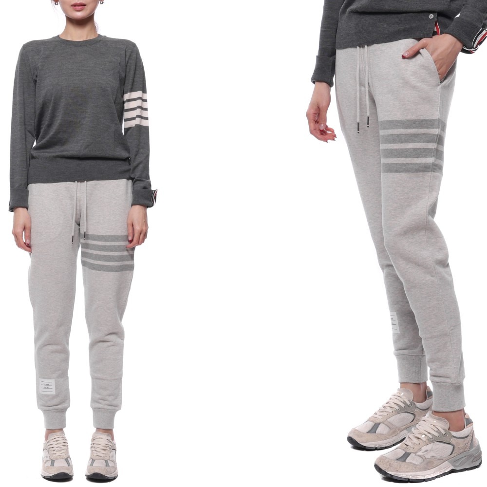 23FW Women's Diagonal Stripe Jogger Pants (FJQ001A 06910 065 23F)