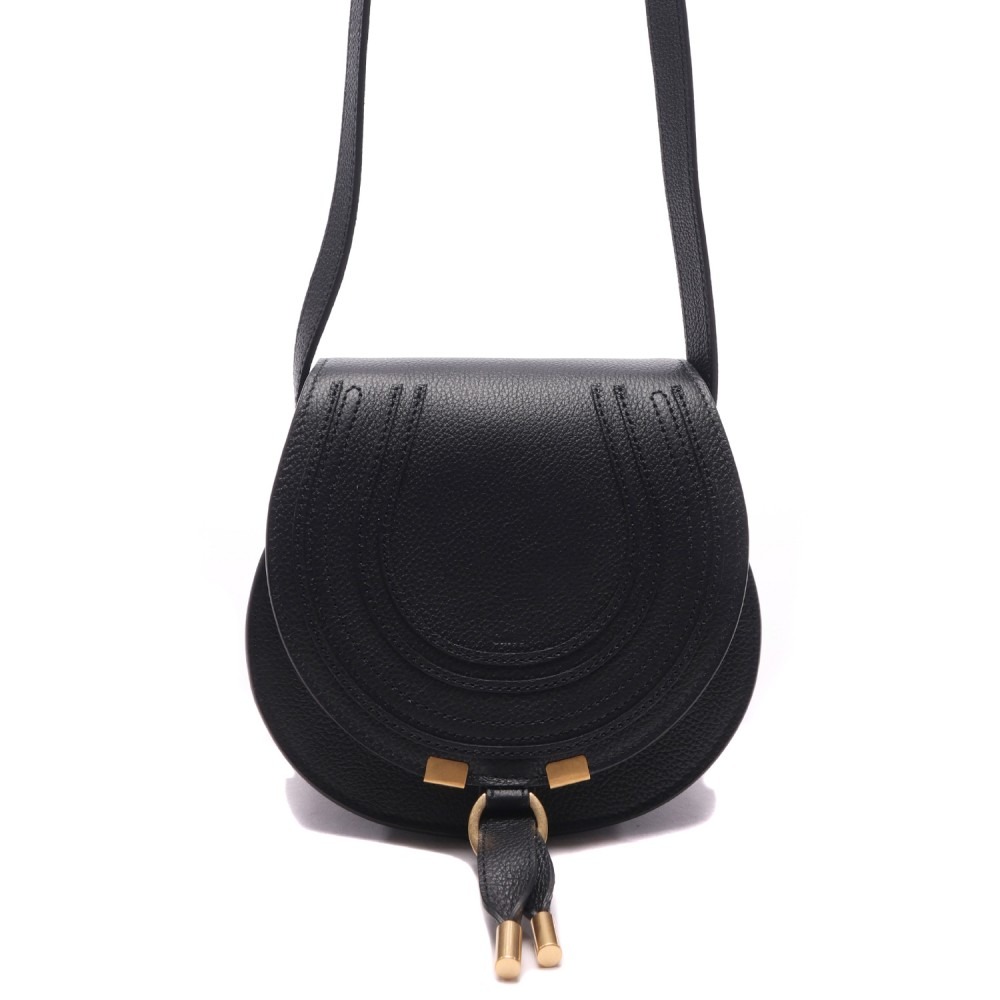 24SS Women's Marcie Small Saddle Crossbody Bag (CHC22AS680I31 001 24S)