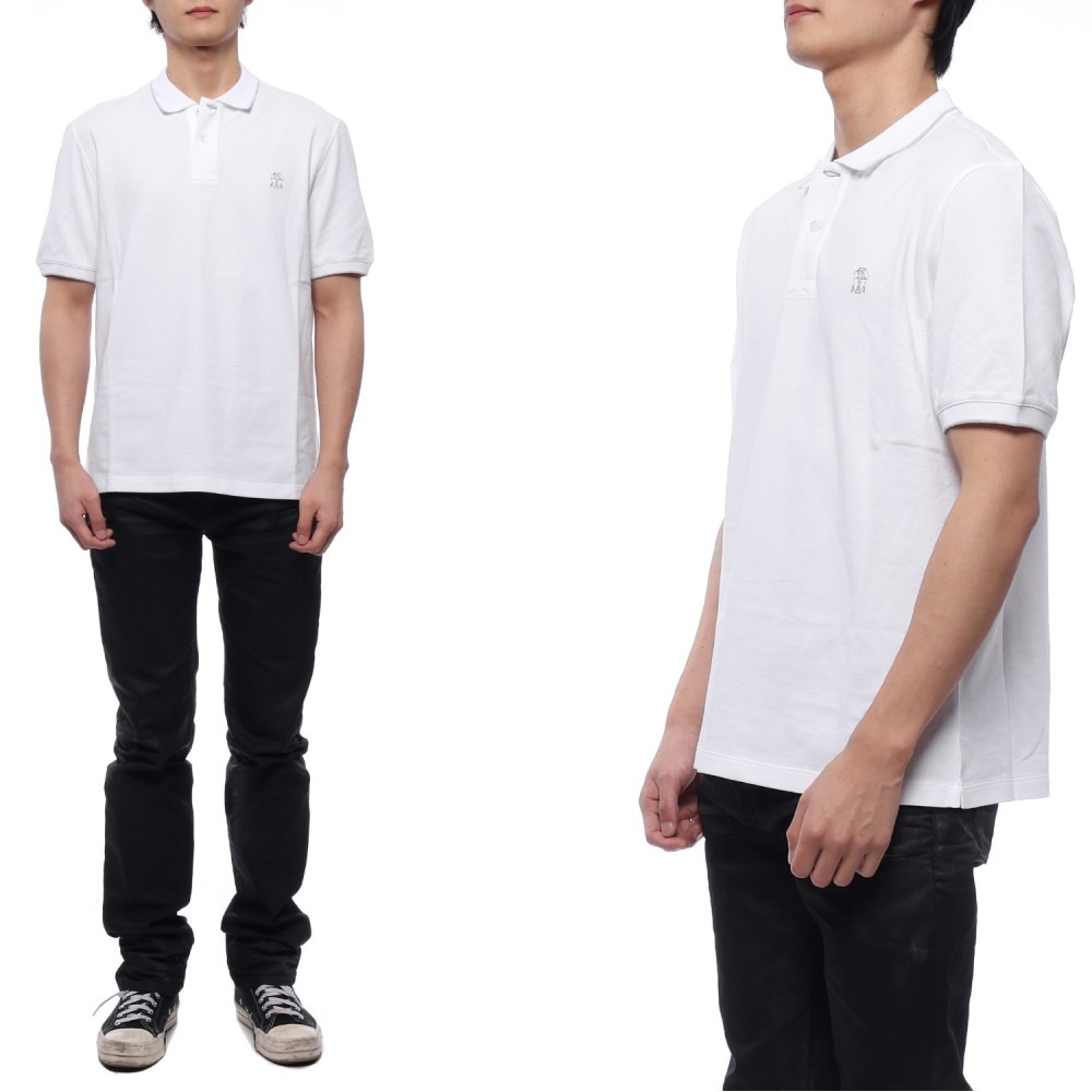 24SS 남성 로고 자수 폴로 반팔티셔츠 (ME8549779G CT489 24S)
